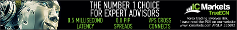The Number One Choice for Expert Advisors! True ECN Spreads from 0.0 Pips!