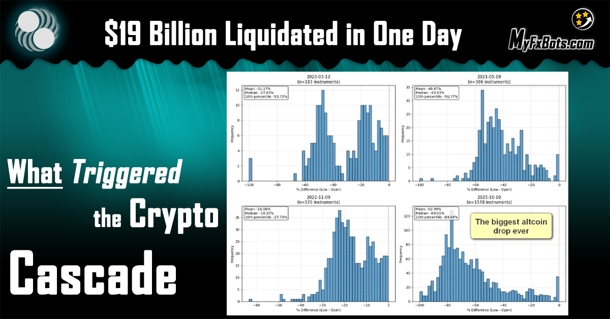 $19 Billion Liquidated in One Day — What Triggered the Crypto Cascade