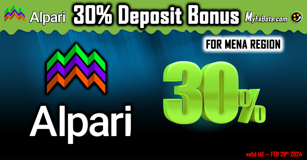Alpari 30% Deposit Bonus for MENA Region