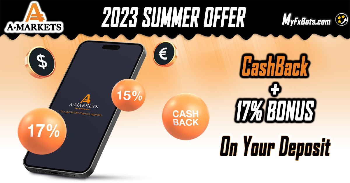 AMarkets 17% Bonus with Higher Cashback Promo June 2023