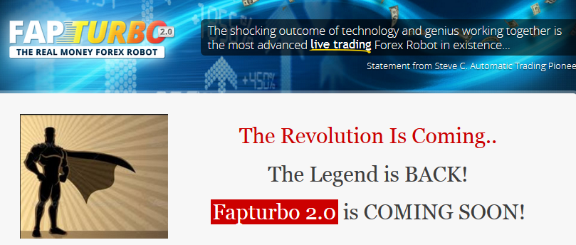 Fapturbo 2.0 Universe's Most Renowned Forex Robot Is Forthcoming