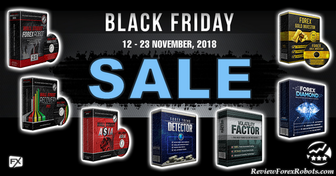Black Friday 2018 FxAutomater 50% OFF + A Gift to Every One