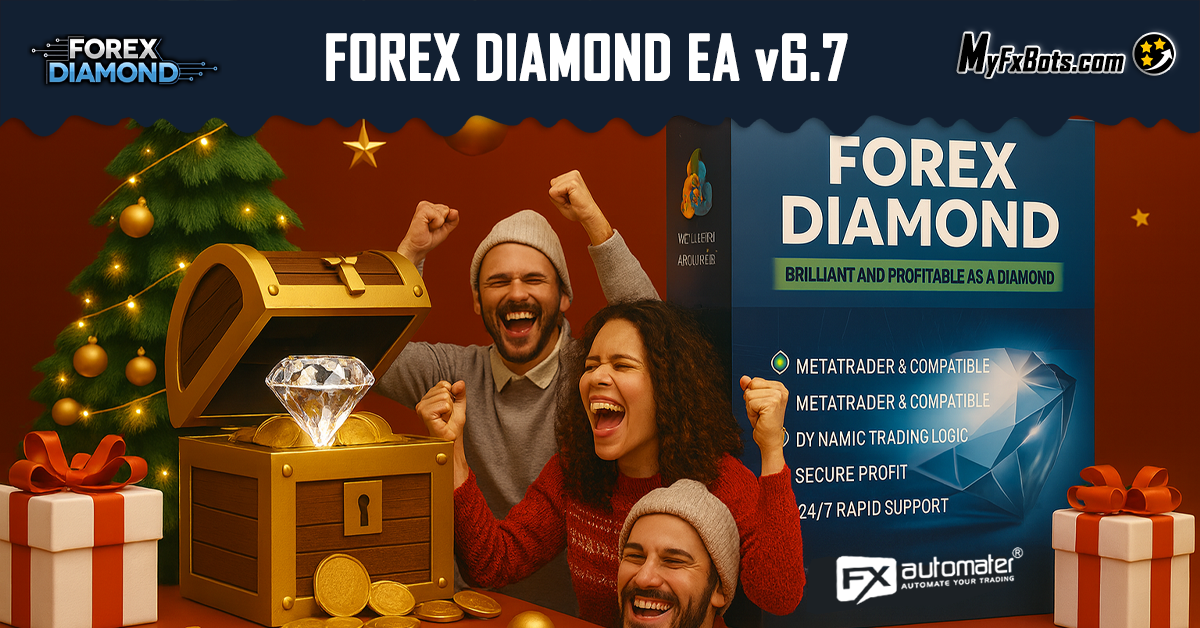 Forex Diamond EA v6.7 Update: MT5 Visibility Fixes and Holiday Offers
