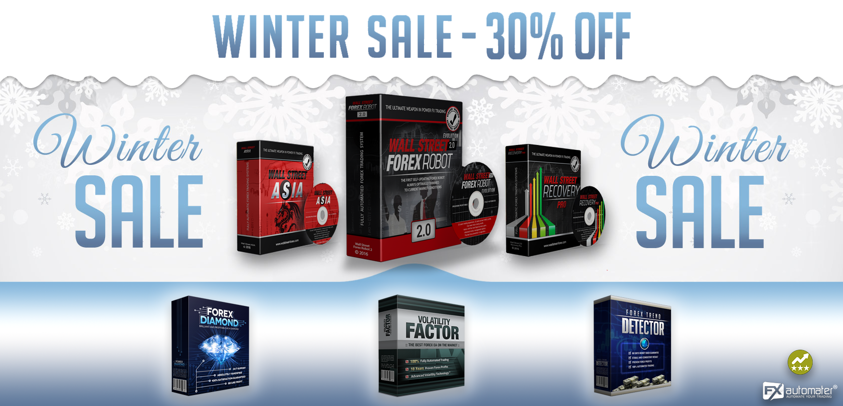 FXAutomater Winter 2017 Sale 30% Discount