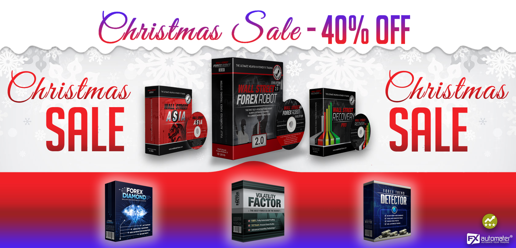 FXAutomater 2017 Christmas Special Offer 40% OFF