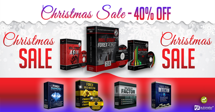FXAutomater 2018 Christmas Sale 40% OFF
