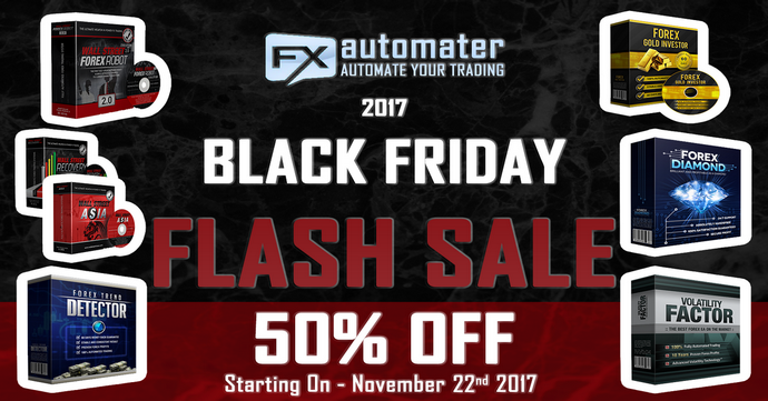 FXAutomater 2017 黑色星期五闪购 50% 折扣