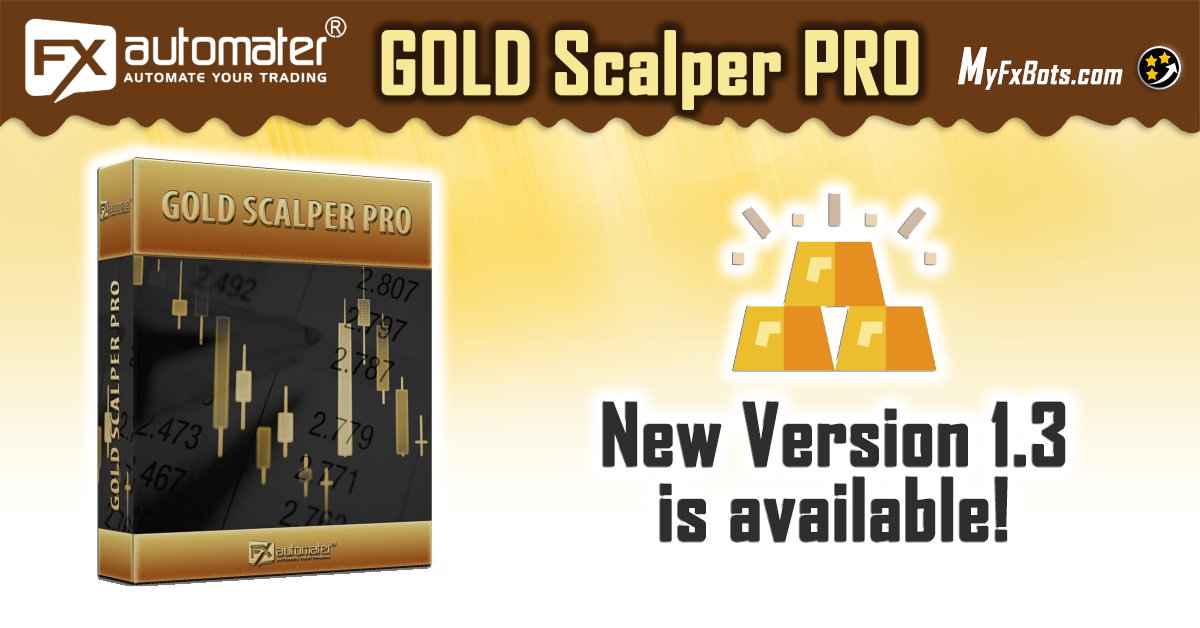 Вышла новая версия 1.3 Gold Scalper PRO