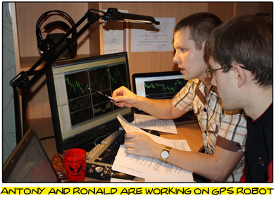 GPS Forex Robot Team; Antony Kemble and Ronald Kravchuk from Russia