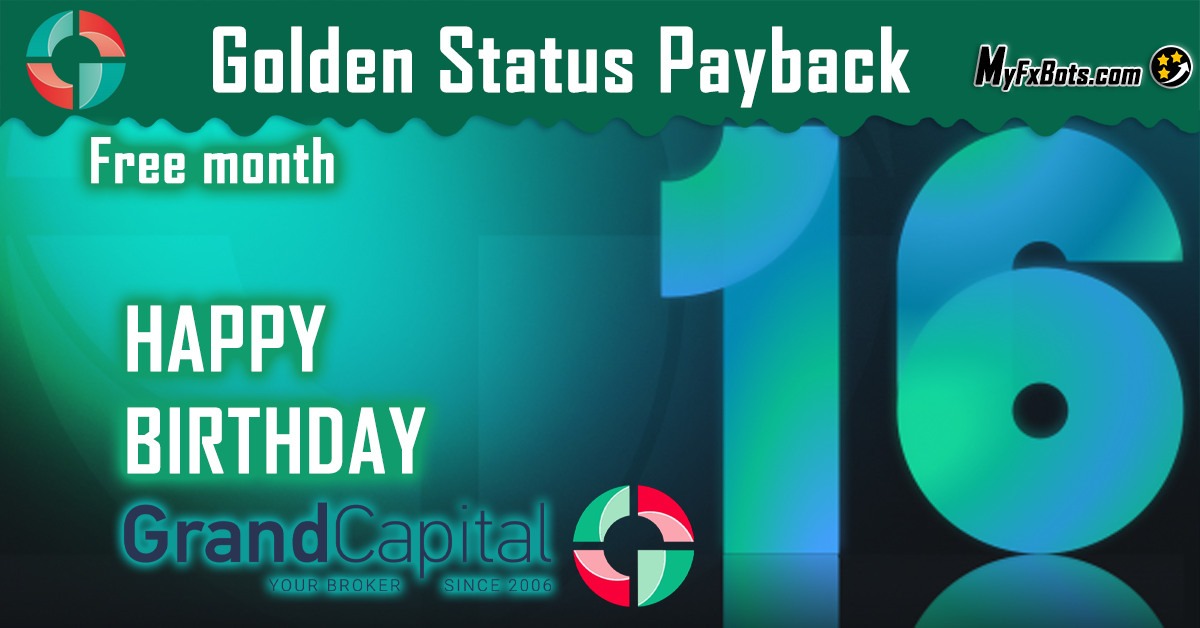 GrandCapital is Celebrating its 16th Birthday!