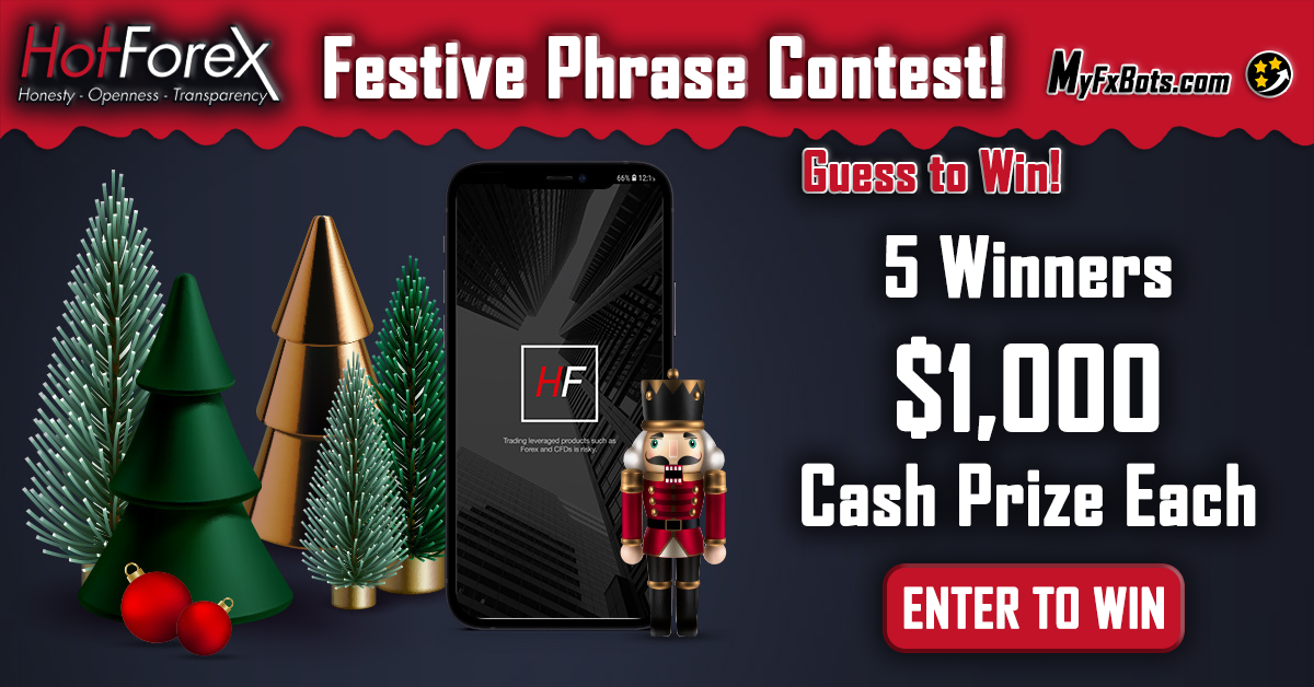 HotForex Festive Phrase Contest! Guess to Win!