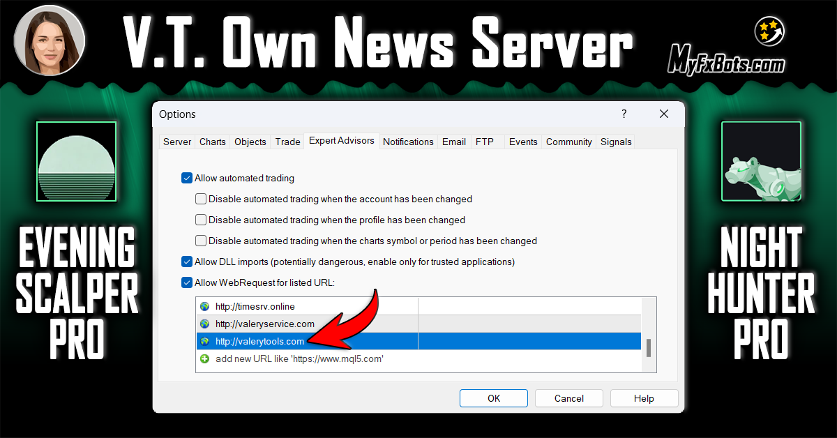 Night Hunter & Evening Scalper Pro Updated [NEWS FILTER FIXED]