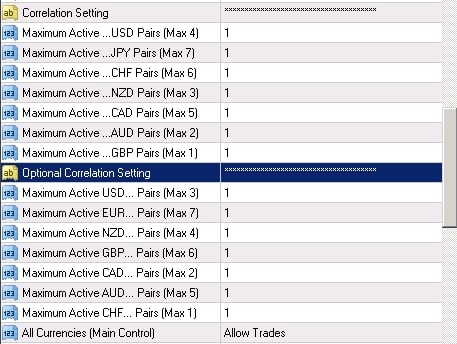 Recommended setting everything to MAX 1