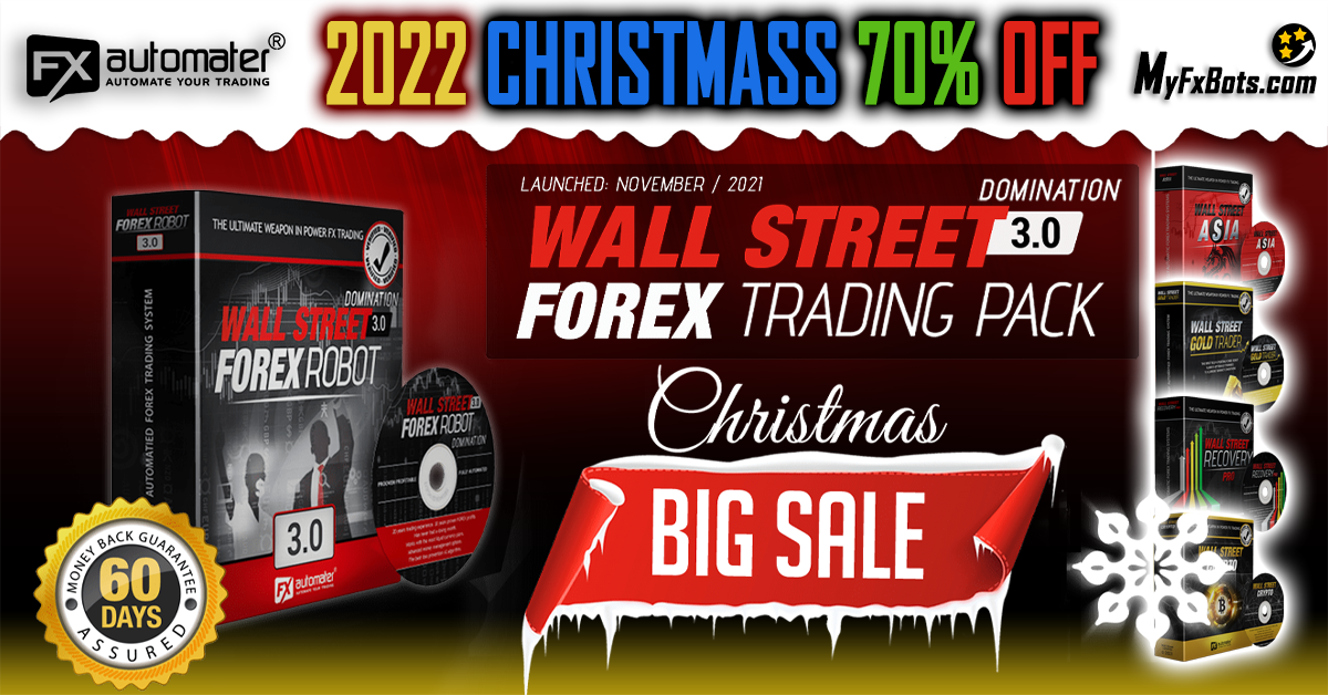 Wallstreet Forex Robot 2022 70% Christmass Big Sale