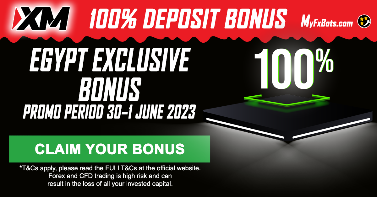 XM Egypt Exclusive 100% Deposit Bonus June 2023