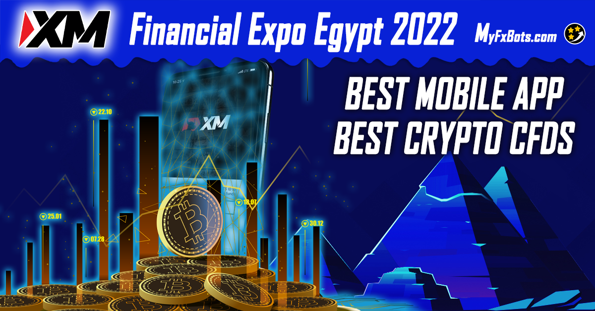 XM получает награду за лучшее мобильное приложение и CFD на криптовалюту на Financial Expo Egypt 2022