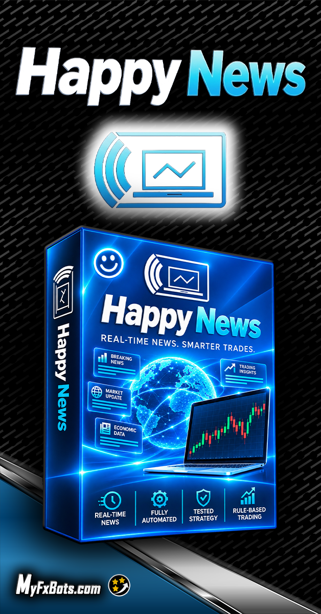 MyFxBots Reviews | Expert Advisors | Happy News v1.3.1